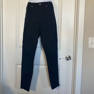 Good American Good Legs Black Jeans